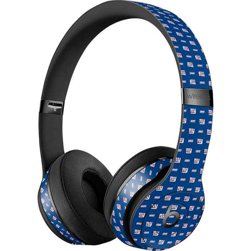 NFL New York Giants Blitz Series Beats Solo 3 Wireless Skin